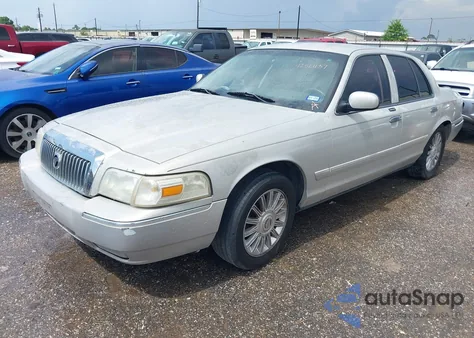 2008 Mercury Grand Marquis Ls from USA, damaged, VIN 2MEFM75V08X648154